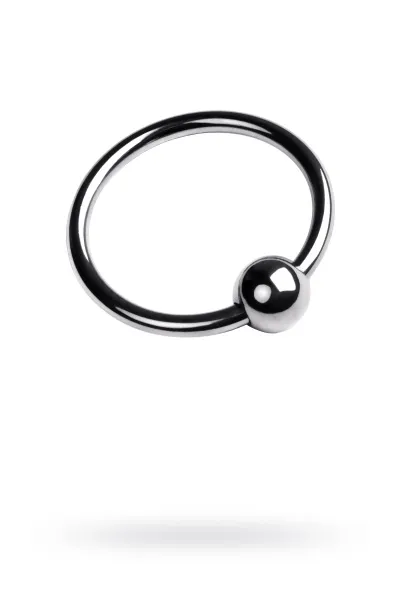 Кольцо на головку пениса, TOYFA Metal, металл, серебристое, Ø 3,1 см