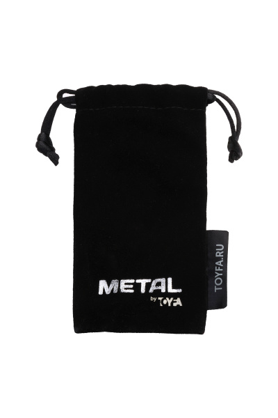 Душ анальный с тремя насадками, TOYFA Metal,  2 см, 154 гр